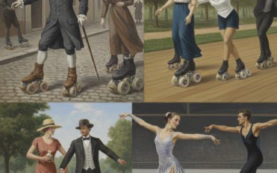 Die Entstehung des Rollkunstlaufs – Von den ersten Rollschuhen zur Wettkampfsportart